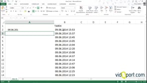 KIRP İşlevi ile metin şeklindeki tarihin ay değerini bulmak