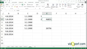 Excel'de tarihlerdeki sayılar neyi gösteriyor.