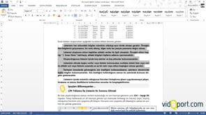 Word'de geniş aralıkları seçmenin yöntemleri