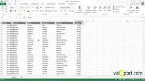 Klavye'yi Kullanarak Filtreleme İşlemleri Yapmak