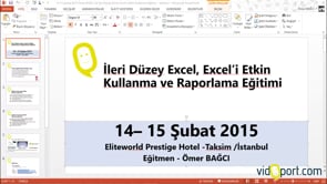 Sunum dosyalarınıza parola vererek kaydetmek