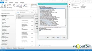 Outlook'ta gelen e-posta'larınızı direk yazıcıya göndermek
