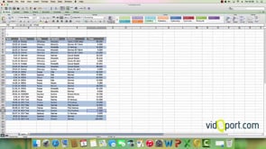 Excel:mac 2011 - Conditional Formatting'i tüm tablonuza uygulamak