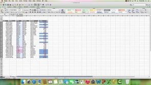 Excel:Mac 2011 - Excel'de Conditional Formatting Kullanmak