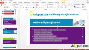Slaytlarınızda paragrafların aralıklarını ayarlama
