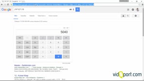 Google Chorome Kullanarak hesaplamalar yapmak