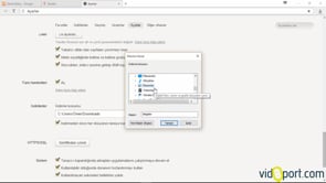 Yandex browser'da varsayılan indirme klasörünü değiştirmek