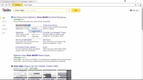 Yandex browser üzerinde hesaplama yapmak