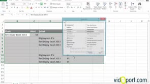Excel'de Tablodaki boş hücreleri silerek verileri sola nasıl hizalarsınız.