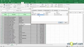Excel'de Birden Fazla sütuna Göre Sıralama Yapmak