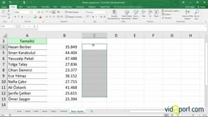 Excel'de benzer değerleri birleştirme-Birleştir Özelliği
