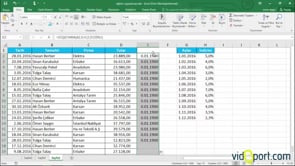 Tarih aralıklarında DÜŞEYARA işlevinin 1 parametresi