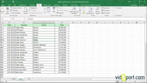 Excel Alttoplam'da Görünür Hücreleri seçmek