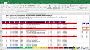 Excel Uygulama Soruları-9. soru ve çözümü