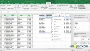 Excel'de Satış raporu oluşturmak