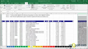 Excel Uygulama Soruları-14. soru ve çözümü
