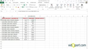 DÜŞEYARA ve ETOPLA Formülleri İle stok takibi yapmak
