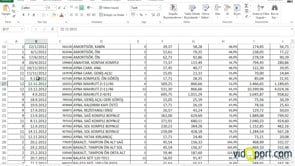 Excel Tarihlerdeki nokta ile bölü işaretini değiştirmek