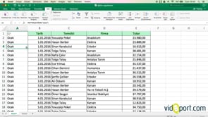 Excel'de Alttoplam Özelliğini Kullanmak