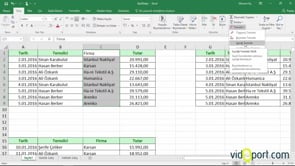 Excel'de verileri, biçimleri temizlemek için temizle düğmesini kullanmak