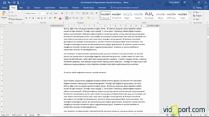 Word'de belge içinde hareket etmede kullanılan 4 farklı yöntem