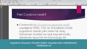 Mobile Notification (Bildirim)