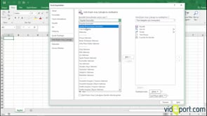Excel'de hızlı erişim çubuğu'na sekmelerdeki düğmeleri eklemek