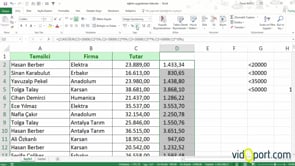 ÇOKEĞER Formülü Kullanımı - 2. Örnek