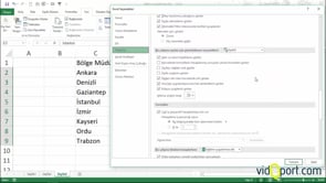 Excel'de Özel Liste Oluşturarak Sıralama yapmak