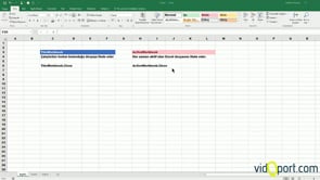 ThisWorkbook kullanımı