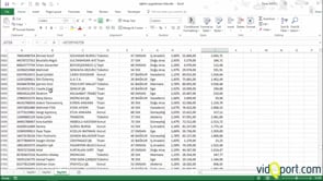 Excel'de Go To Special Özelliği İle boş satırları seçip, silmek