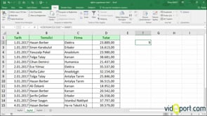Excel'de Şarta bağlı saydırma Eğersay işlevinin kullanımı