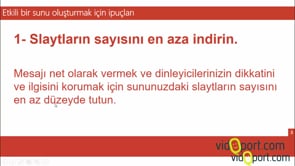 Slaytlarınıza farklı gruplara göre ayırmak ve bağlantı verme