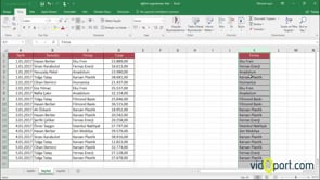 Excel'de Sütunları taşıma yöntemleri