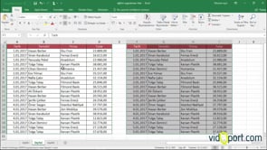 Excel'de Kaynak Sütun Genişliğini koruyarak nasıl yapıştırırsınız?