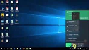 Windows'da Kablosuz Ağlara bağlanmak ve Kablosuz ağ ayarları ile çalışmak