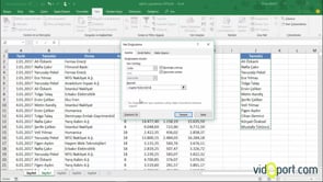 Excel'de örnek Satış raporları oluşturmak