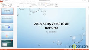 Sunumların Kayıt Seçenekleri ile çalışmak