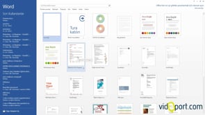 Word Ekranını Tanımak