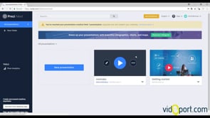 Prezi'de Ücretsiz Üyelik İşlemleri