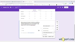 Örnek Google Form Uygulaması - 1. Bölüm