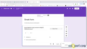 Doğrusal Ölçekli Formlar Oluşturmak