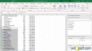 Pivot Tablo'da Gruplama Yapmak