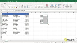 Excel'de Sıklık işlevini kullanarak aralıklardaki değerleri bulmak