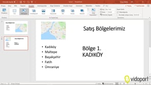 Slayt Geçişlerinde Dönüşüm Efekti Uygulamak