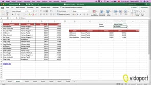 Excel'de Filtre İşlevinin kullanımı
