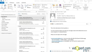 Outlook E-postalar'da Basit kurallar oluşturmak