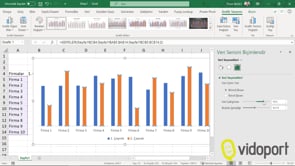 Excel'deki Grafikleri PowerPoint'te efektler ile kullanmak