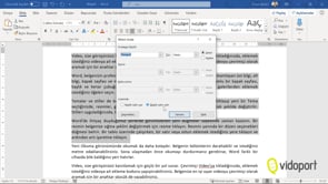 Paragraflarda Sıralamalar Yapmak
