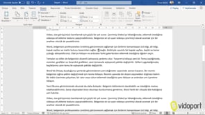 Kenar Boşlukları ile Çalışmak